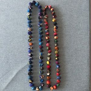 2 Java Print Necklaces